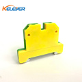 EK series 6mm din rail type earth terminal block